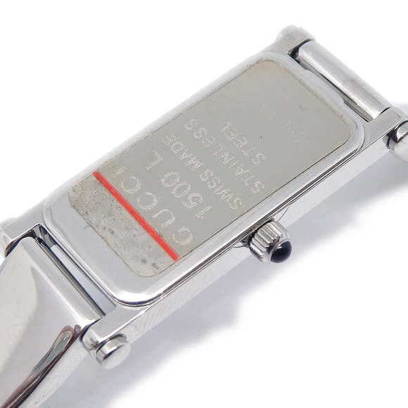 GUCCI 1500L Watch SS Pink Shell 88846 - Picture 5 of 7